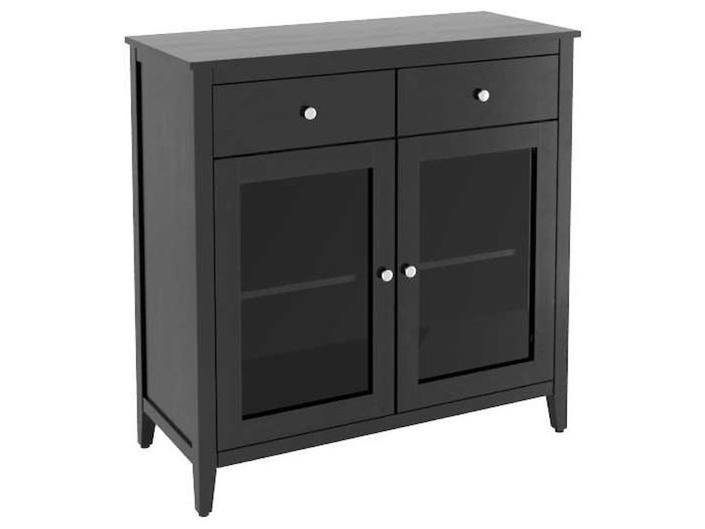 Canadel Gourmet Customizable Buffet With Glass Doors Belfort