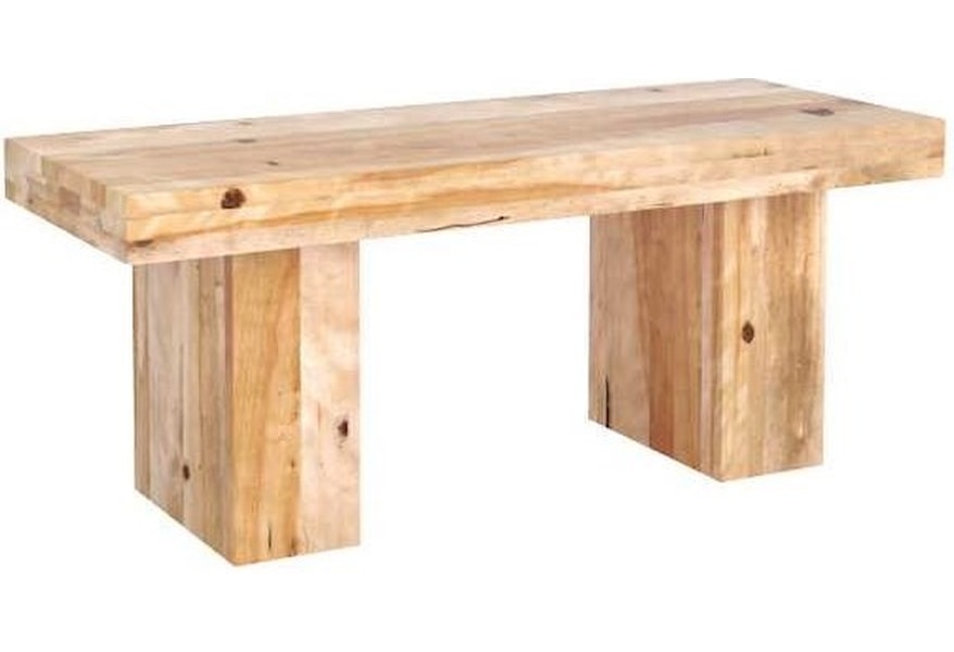 Canadel Loft Customizable Bench With Block Legs Turk Furniture Dining Benches
