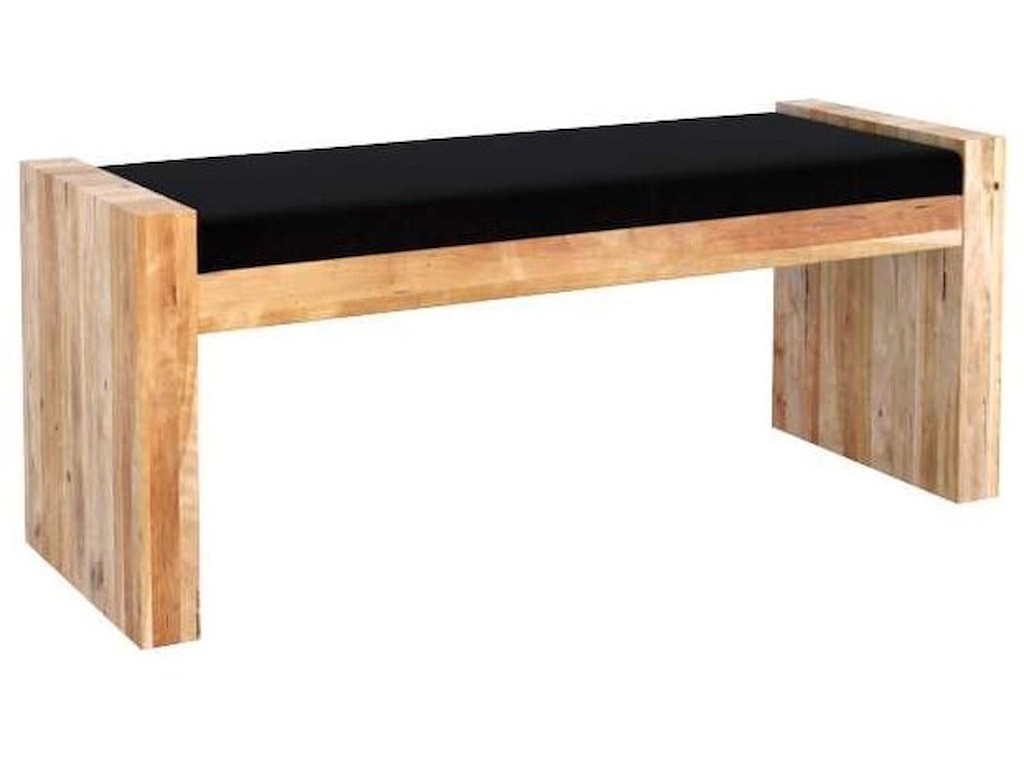 Canadel Loft Customizable Upholstered Bench Turk Furniture