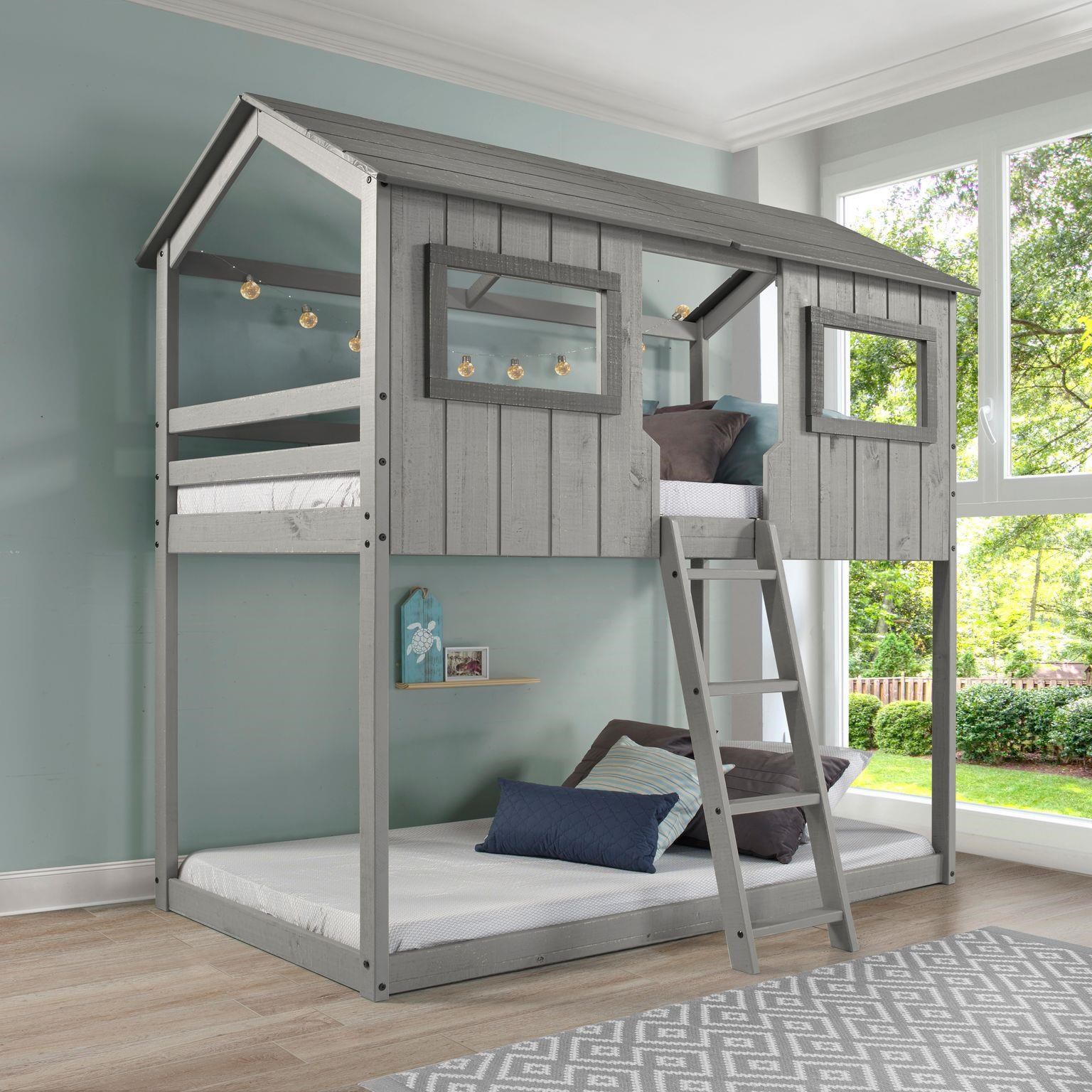 twin treehouse loft bed