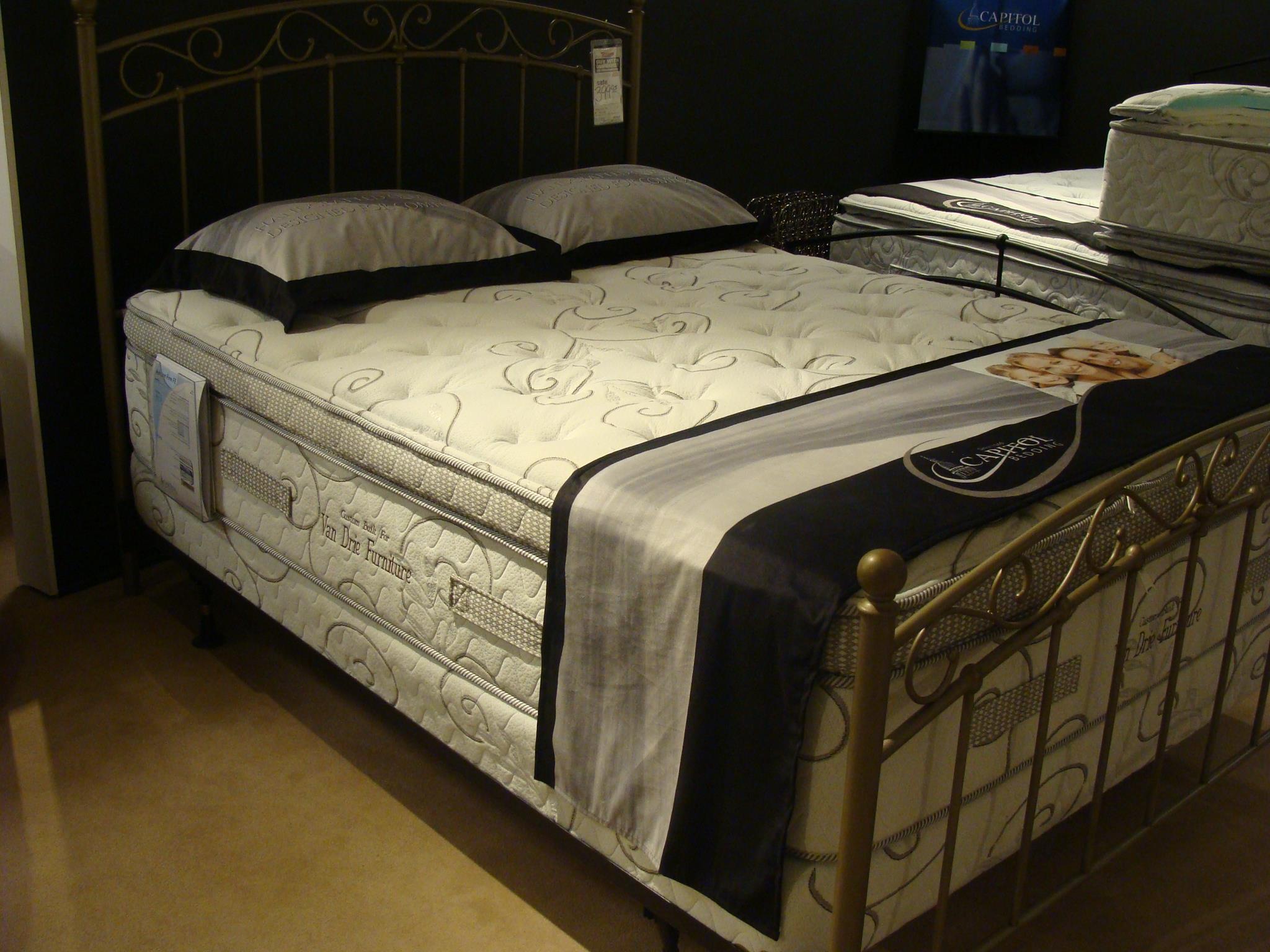 Capitol Bedding Grandeur Twin Firm Mattress And Foundation