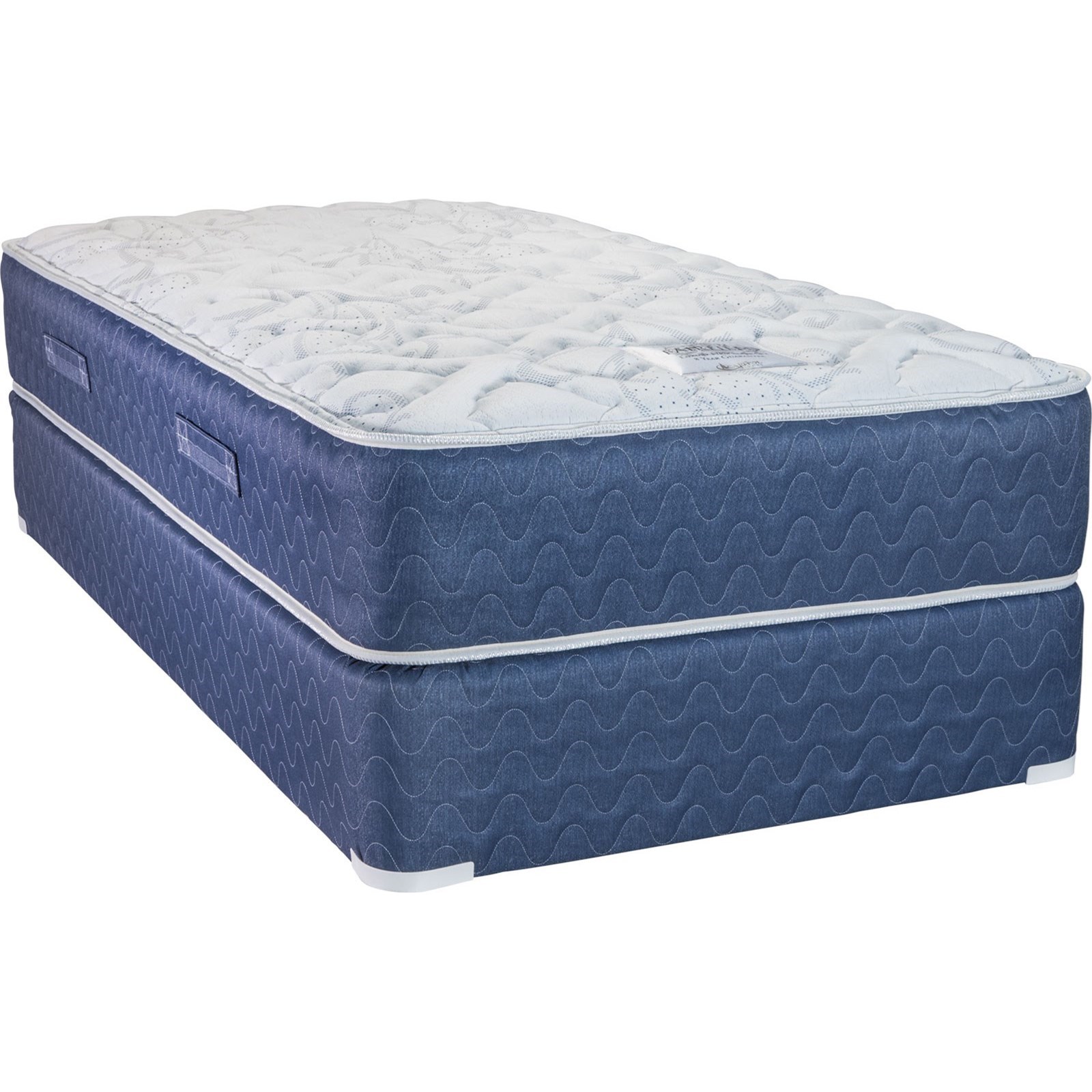 Capitol Bedding Melbourne Firm Twin Innerspring Mattress And Low