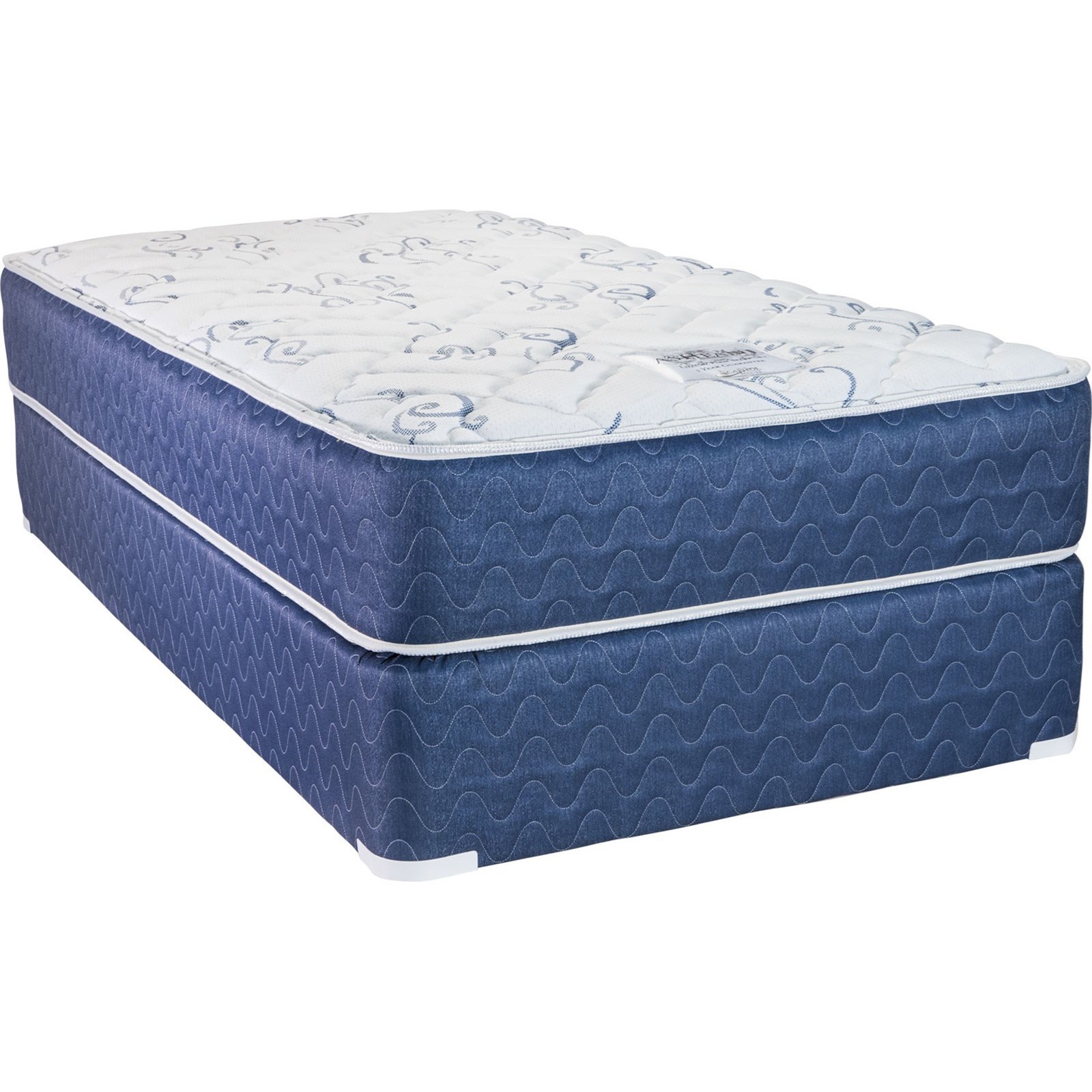 Capitol Bedding Capitol Ashland Twin Tight Top Mattress And Sfh Foundation Van Hill Furniture Mattress And Box Spring Sets