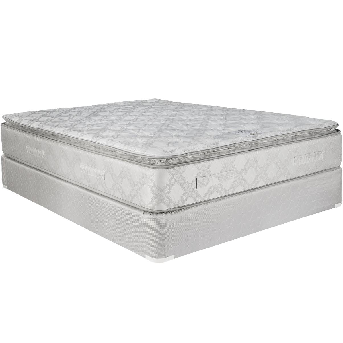 Claremont King Pillow Top Mattress and Foundation by Capitol Bedding at Van  Hill Furniture