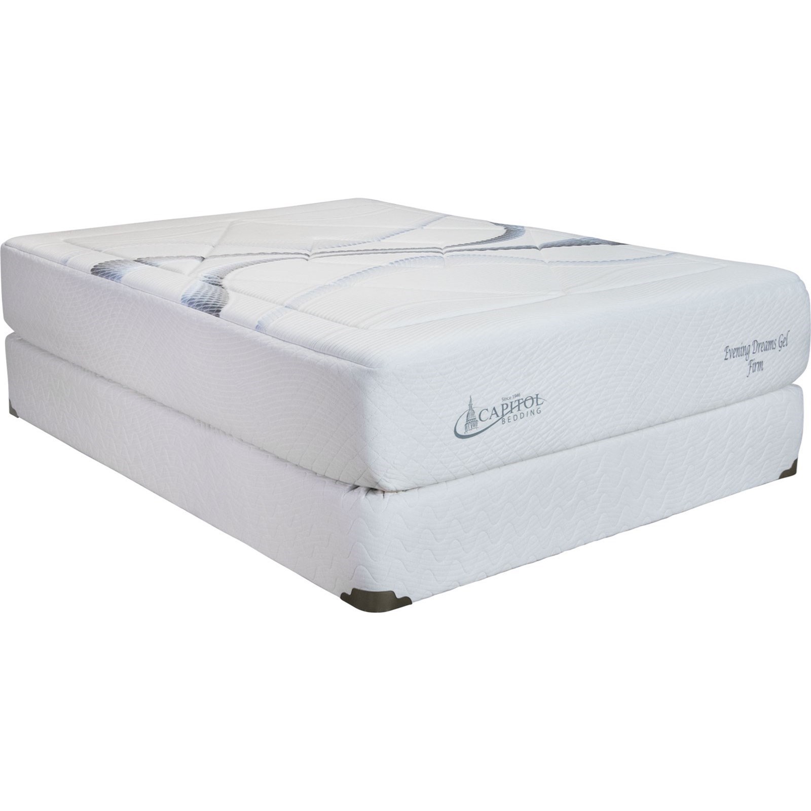 Capitol Bedding Evening Dreams Latex Firm Twin Extra Long Firm