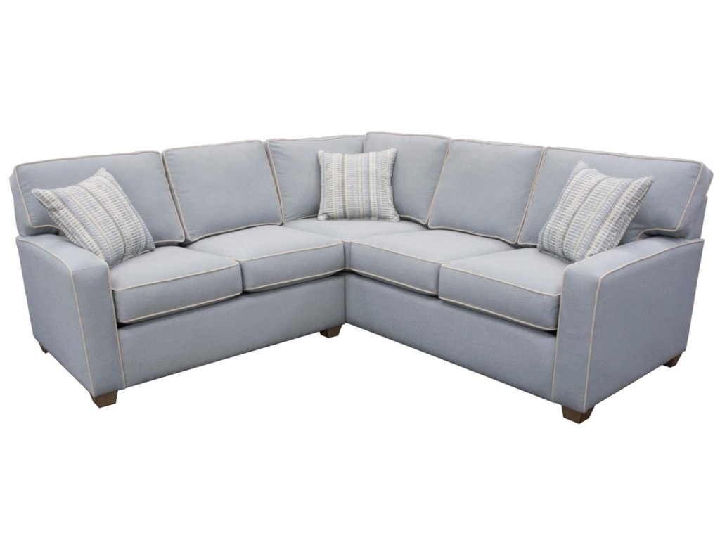 Capris Furniture 145 Two Piece Corner Sectional Sofa