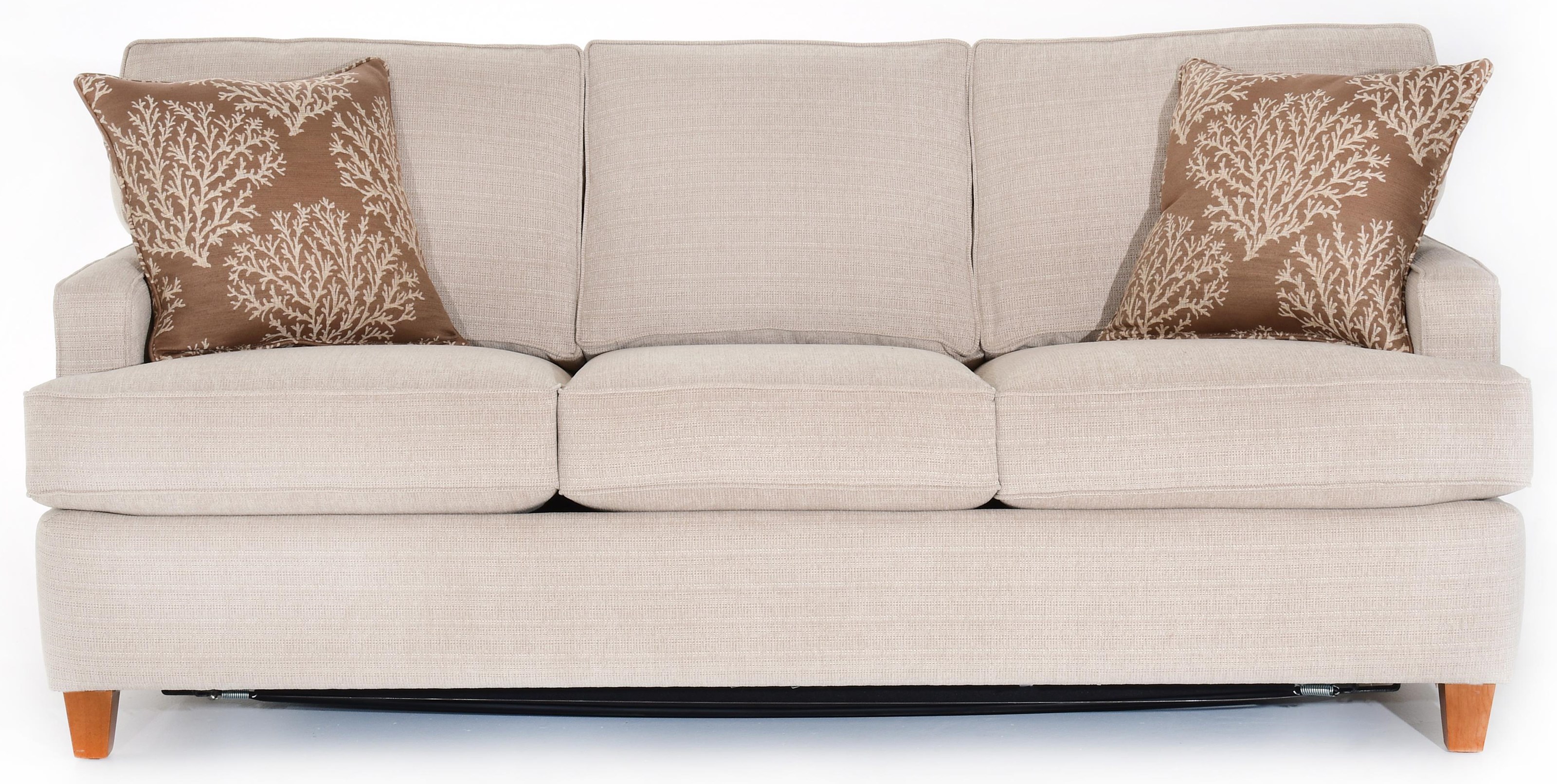 Capris Furniture 162 S162 Contemporary Small Scale Sofa Baer S Furniture Sofas