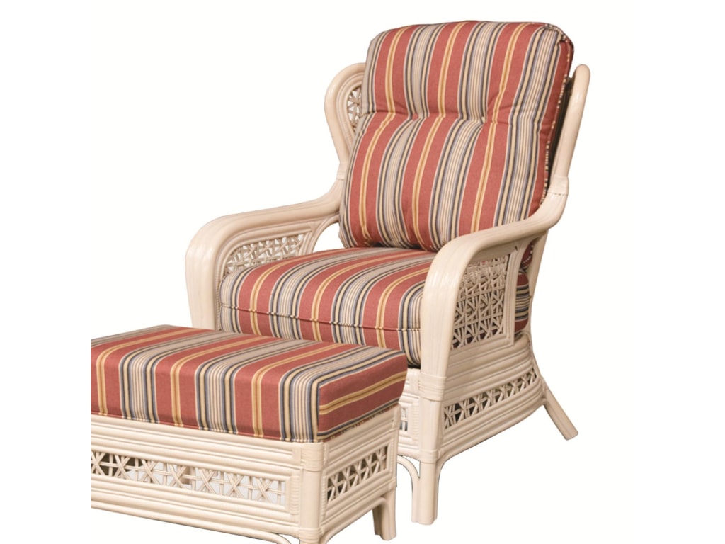 Capris Furniture 341 CollectionExposed Rattan Chair