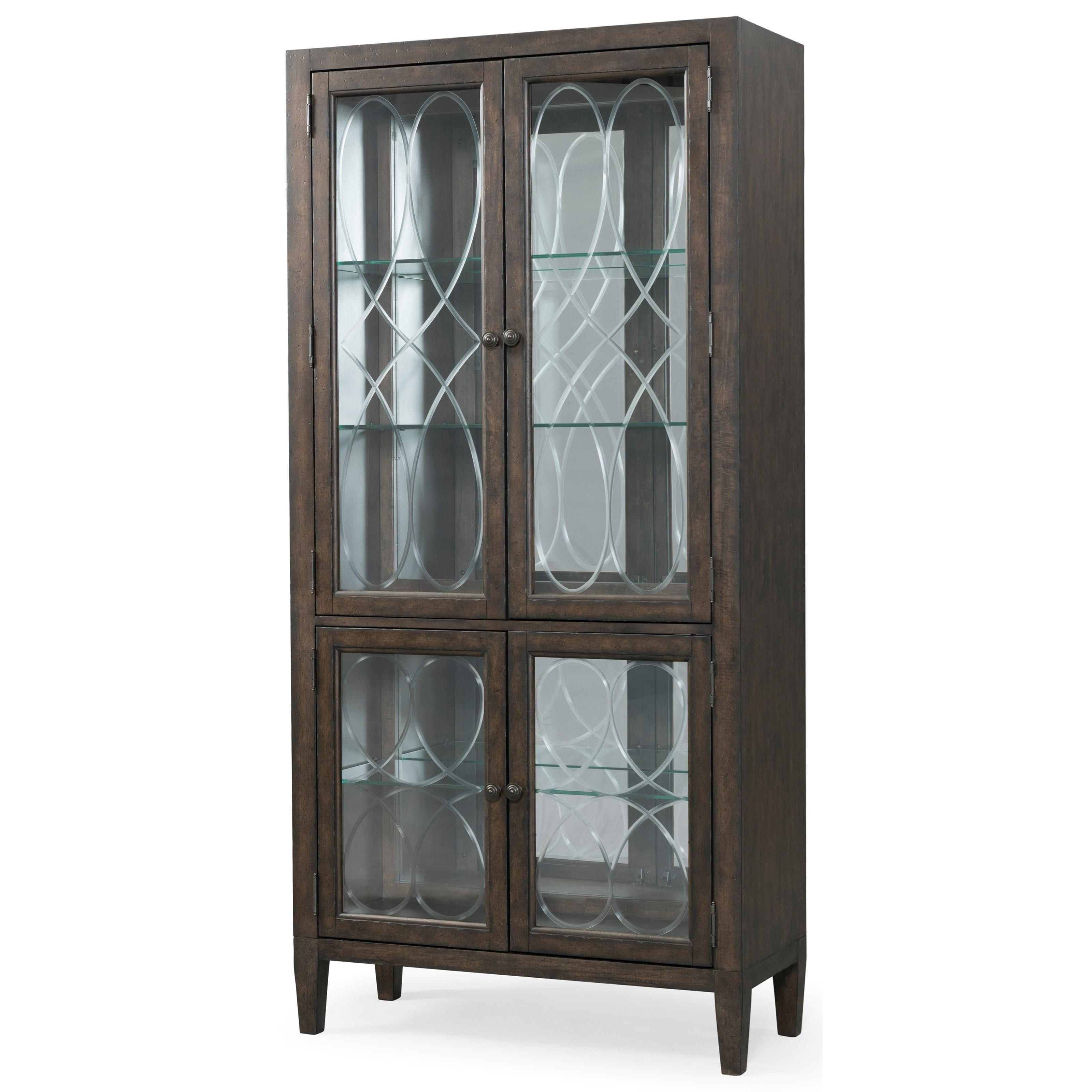 Carolina Preserves Charleston Lane Transitional China Cabinet With