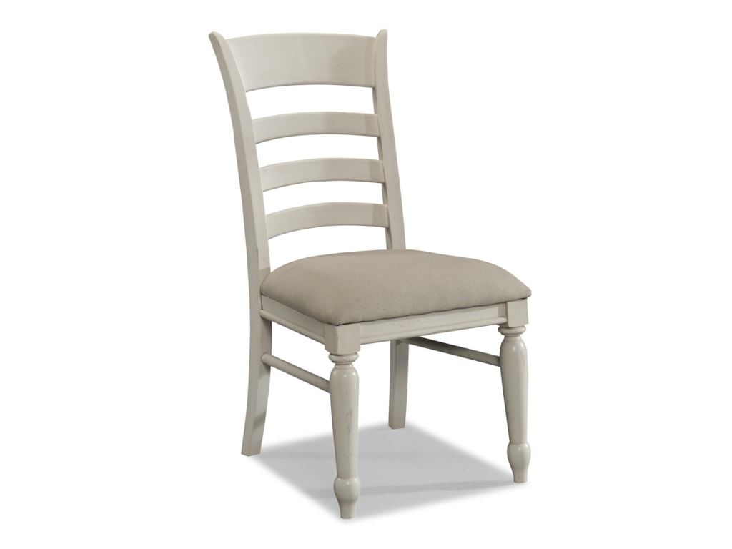 Sea Breeze White Ladder Back Side Chair By Carolina Preserves Klaussner At Hudson S Furniture Sea Breeze White Ladder Back Side Chair By Carolina Preserves Klaussner At Hudson S Furniture