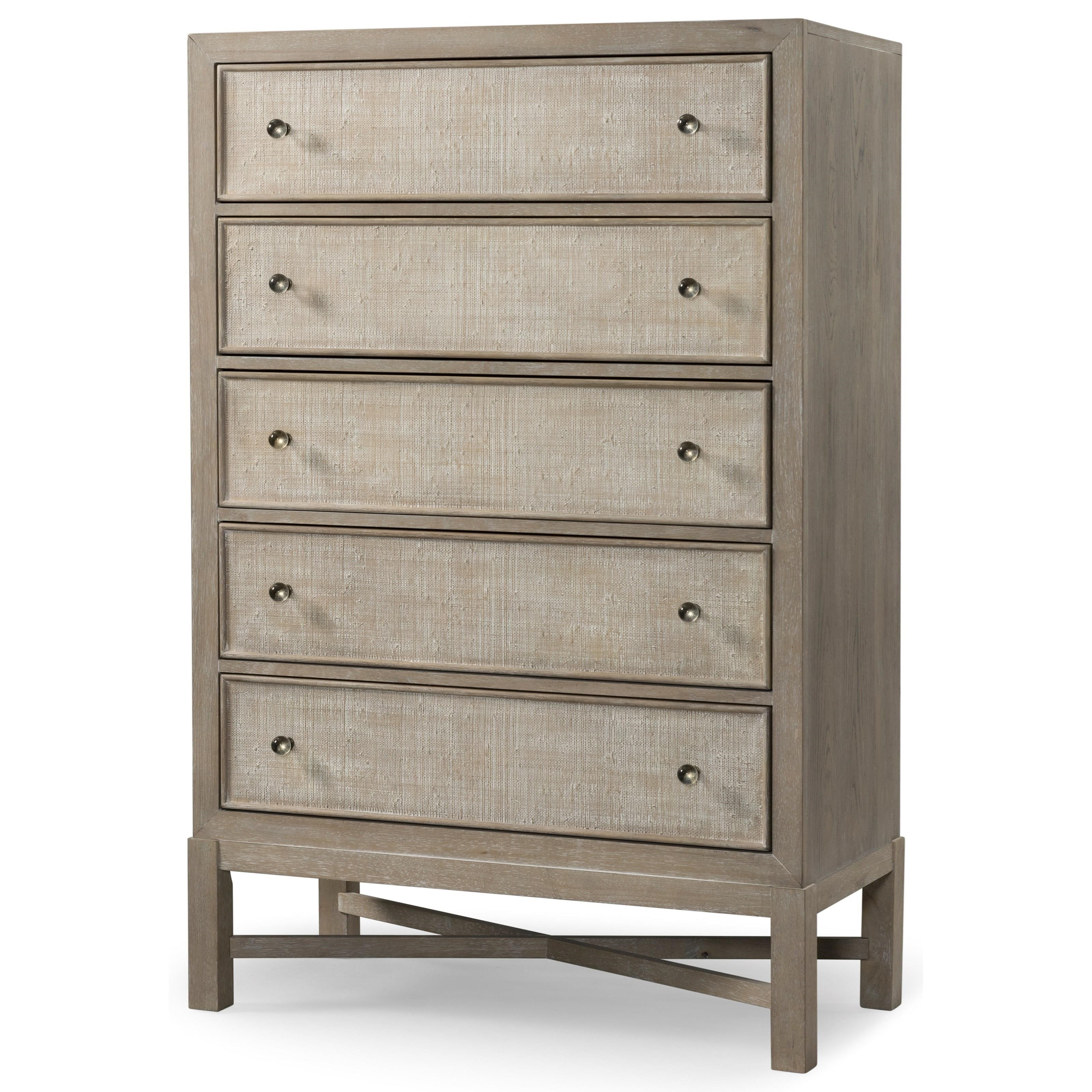 Carolina Preserves Water S Edge Transitional 5 Drawer Chest With