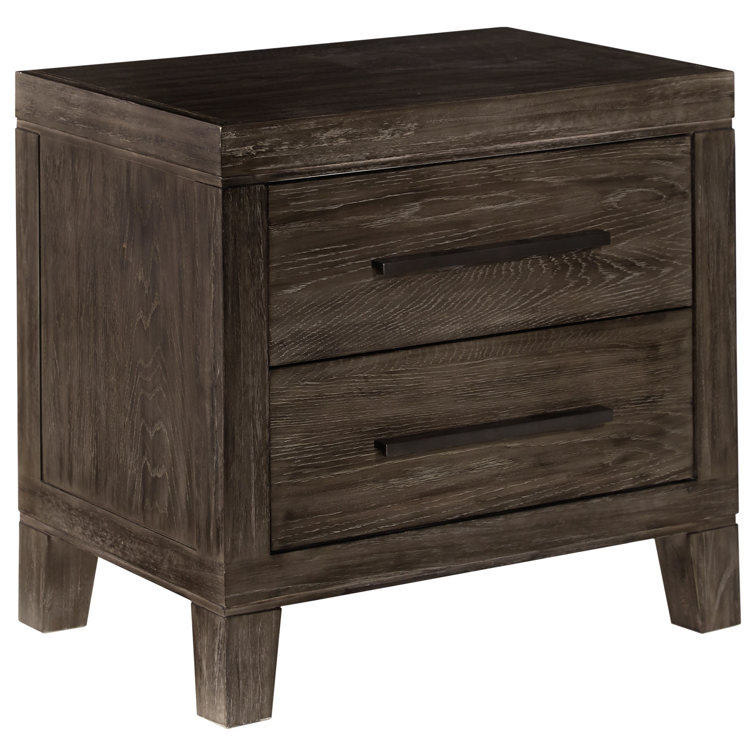 Belfort Select District 2 Drawer Nightstand With Usb Port Belfort Furniture Nightstands