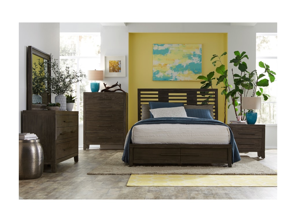 Morris Home Furnishings BrookdaleKing Panel Storage Bed