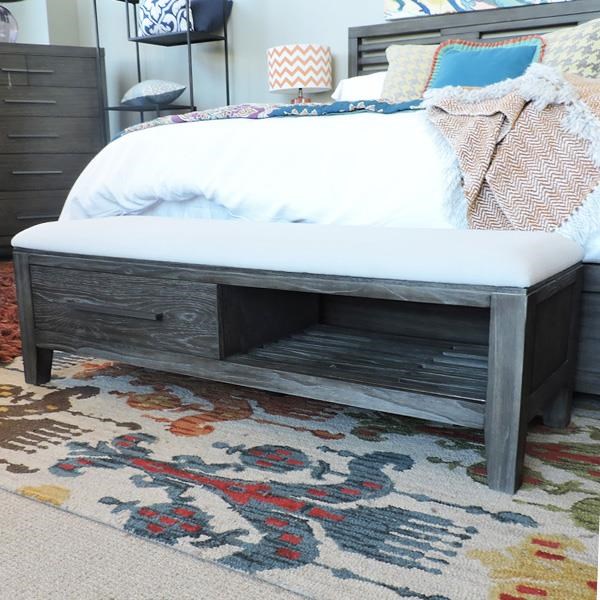 Belfort Select District Upholstered Bench Belfort Furniture