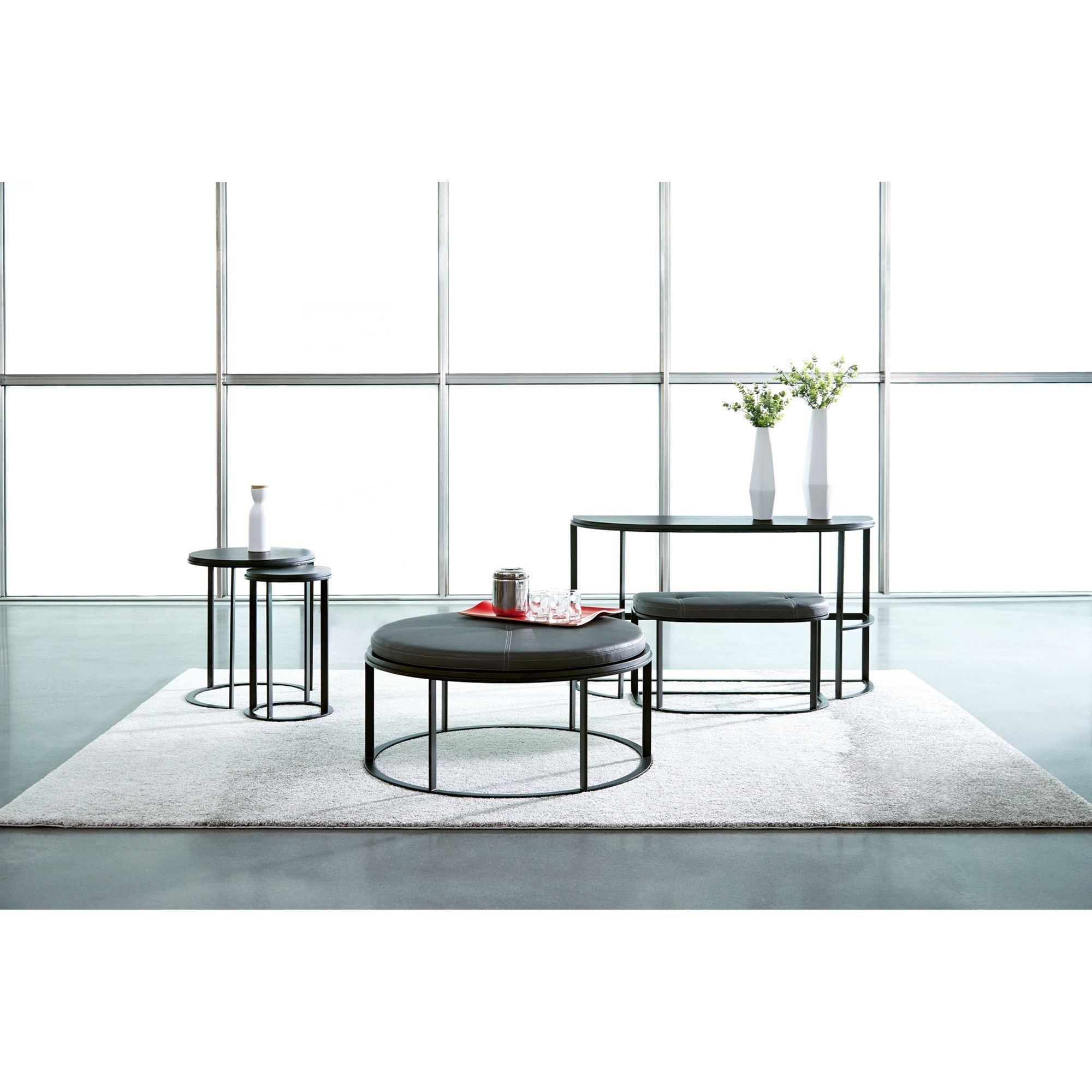 Casana Corydon Console Table Upholstered Bench Dream Home