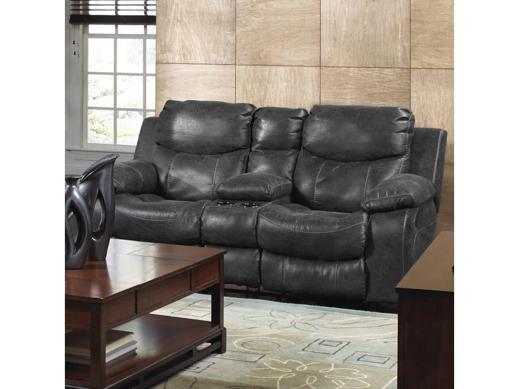 Catnapper Catalina 431Reclining Console Loveseat