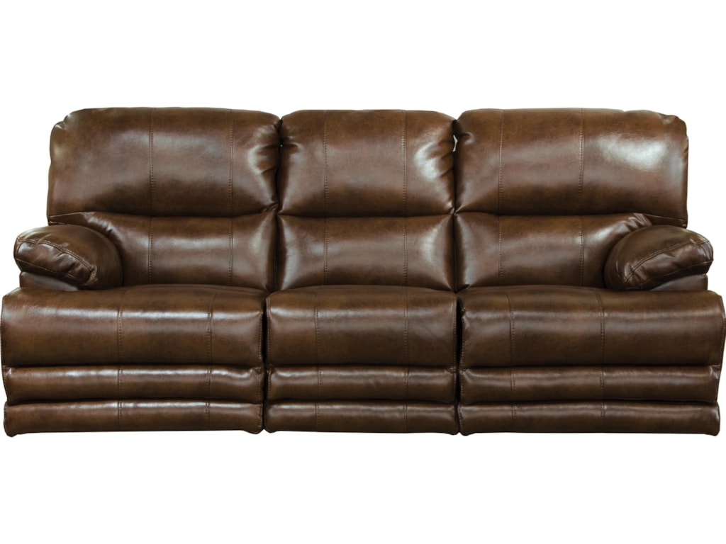 Catner Austin Casual Lay Flat Reclining Sofa With Built In Catner Austinlay Flat Reclining Sofa