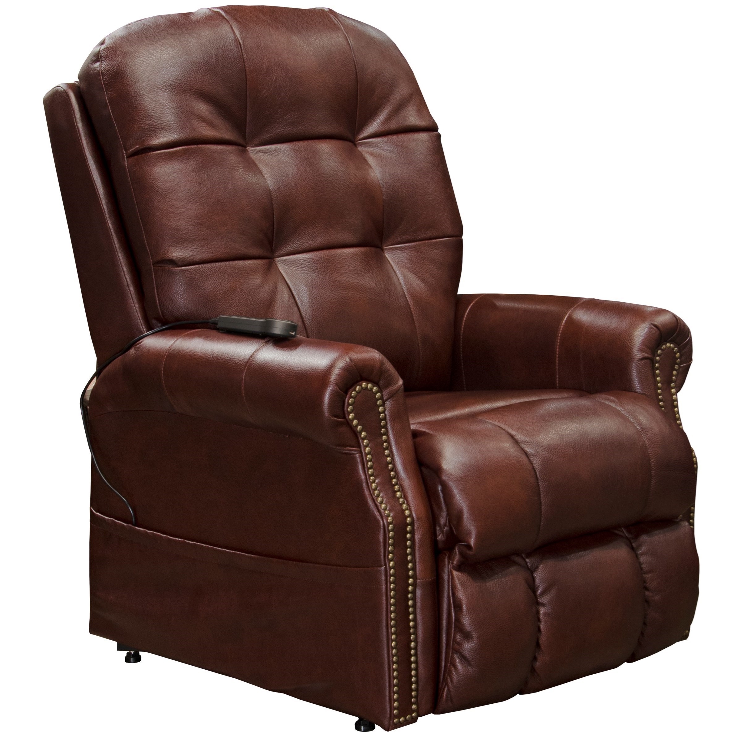 Signature Design By Ashley Ernestine 9760112 Power Lift Recliner With Rolled Arms Northeast Factory Direct Lift Recliner