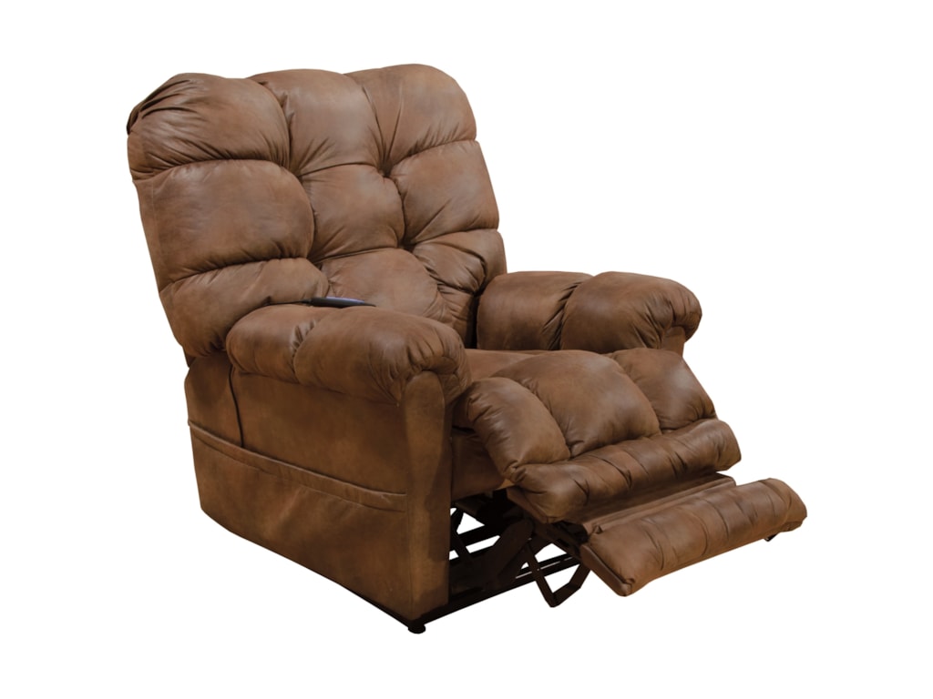 catnapper oliver casual power lift recliner with extended ottoman