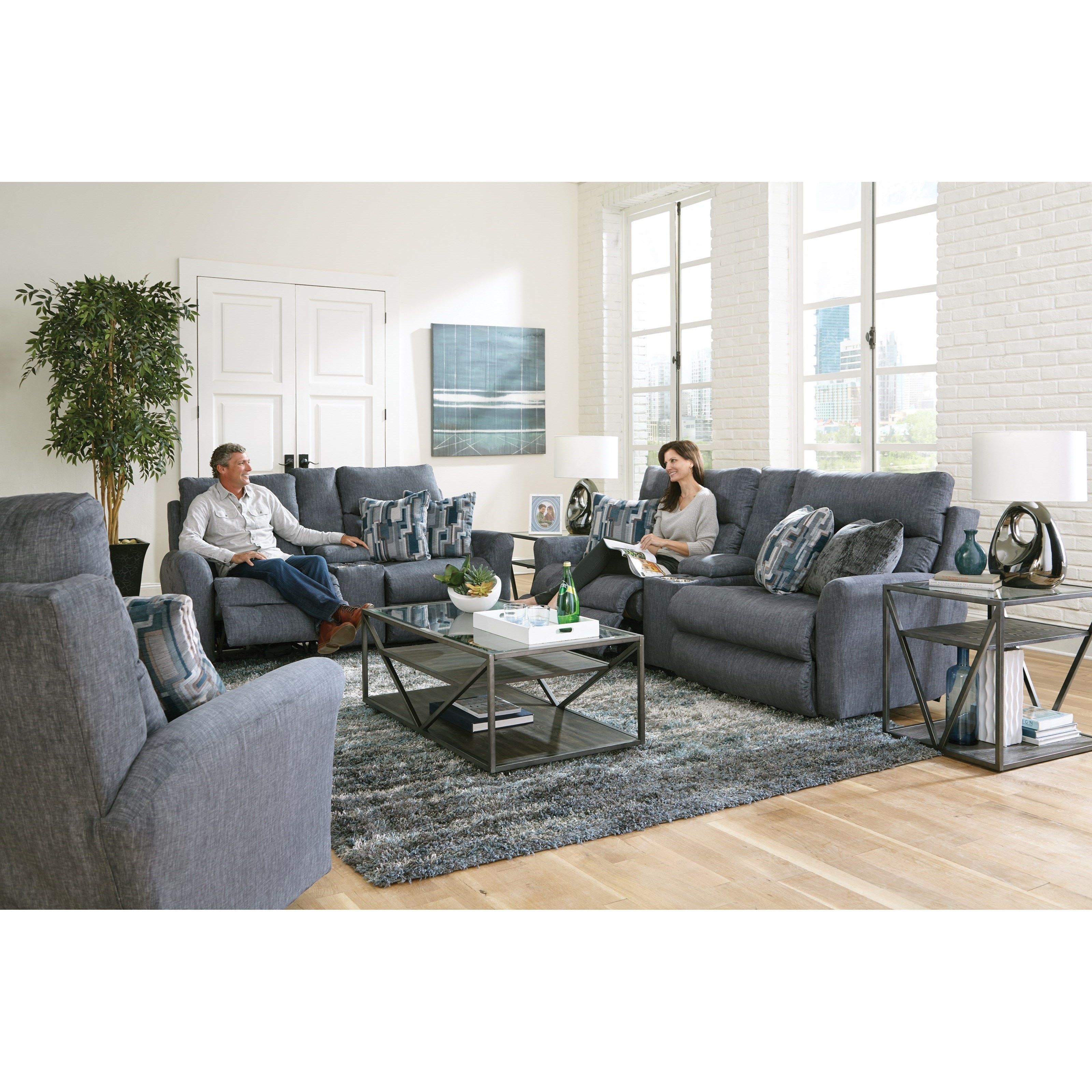 Catnapper Paloma 872341 Voice Controlled Power Lay Flat Console