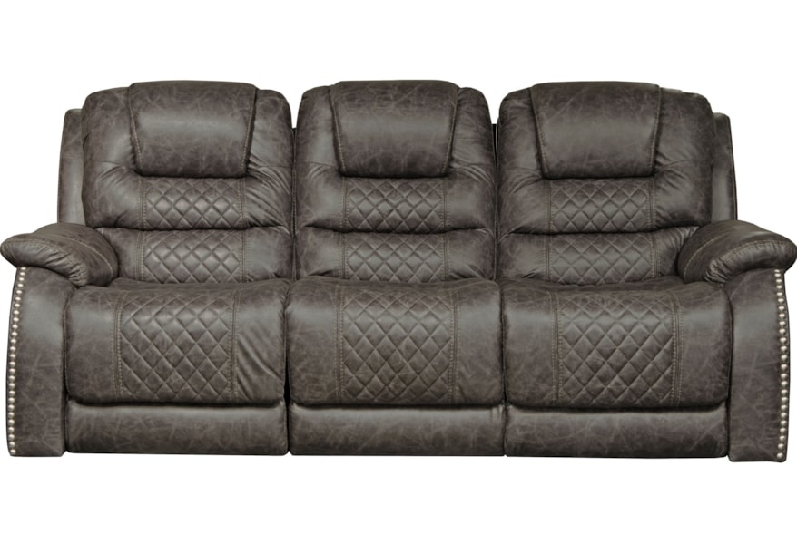Catnapper Romelle 62301 Power Lay Flat Reclining Sofa With Built In Usb Ports Northeast Factory Direct Reclining Sofas