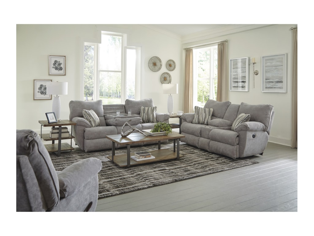 Catnapper SadlerPower Lay Flat Recliner