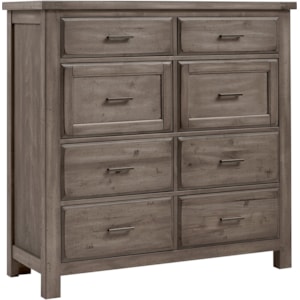 Centennial Solids By Vaughan Bassett Chestnut Creek Solid Wood 8 Drawer Linen Chest Belfort Furniture Drawer Chests