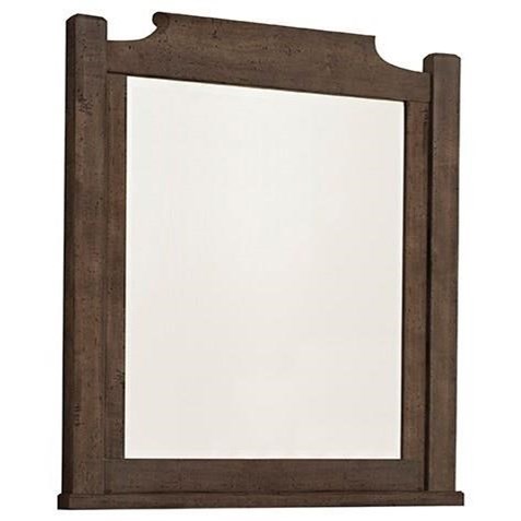 Centennial Solids Grayson Manor 190 448 Solid Wood Arch Dresser Mirror Esprit Decor Home Furnishings Dresser Mirrors