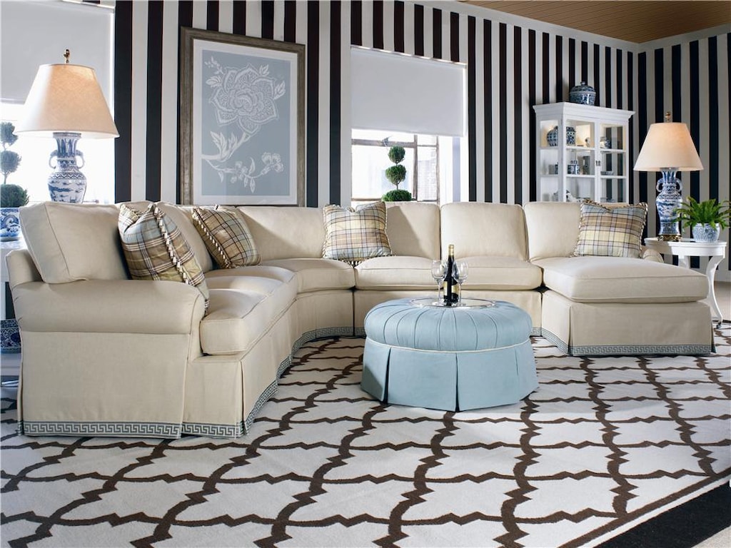Century 2000 Eight Step CustomCustomizable Sectional Sofa