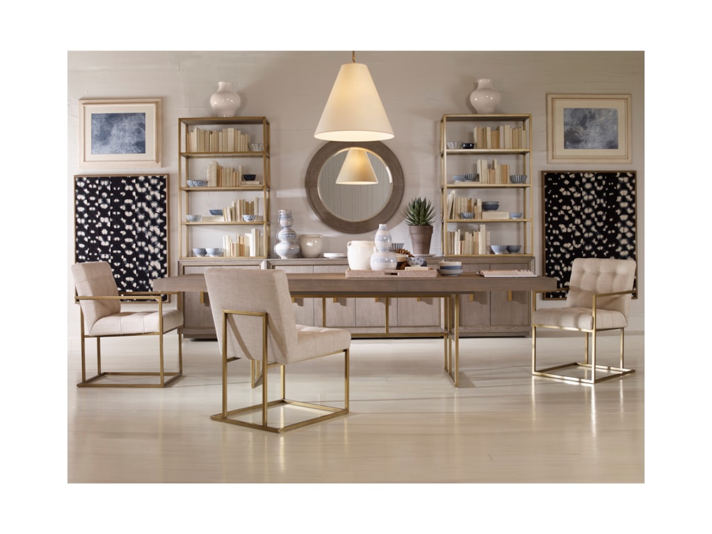 Century Archive Home and MonarchKendall Metal Arm Chair