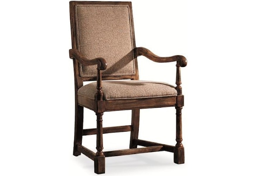 Century Century Chair 3233a Spacious Rectangular Back Chair
