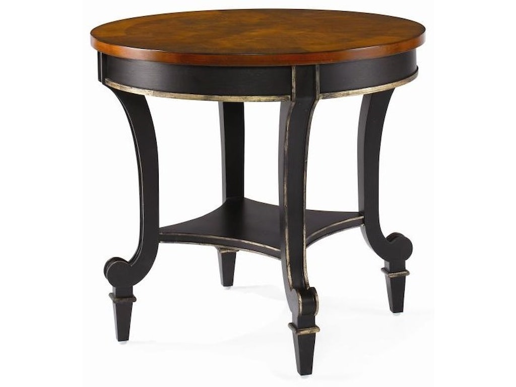 Century ConsulateGueridon Lamp End Table