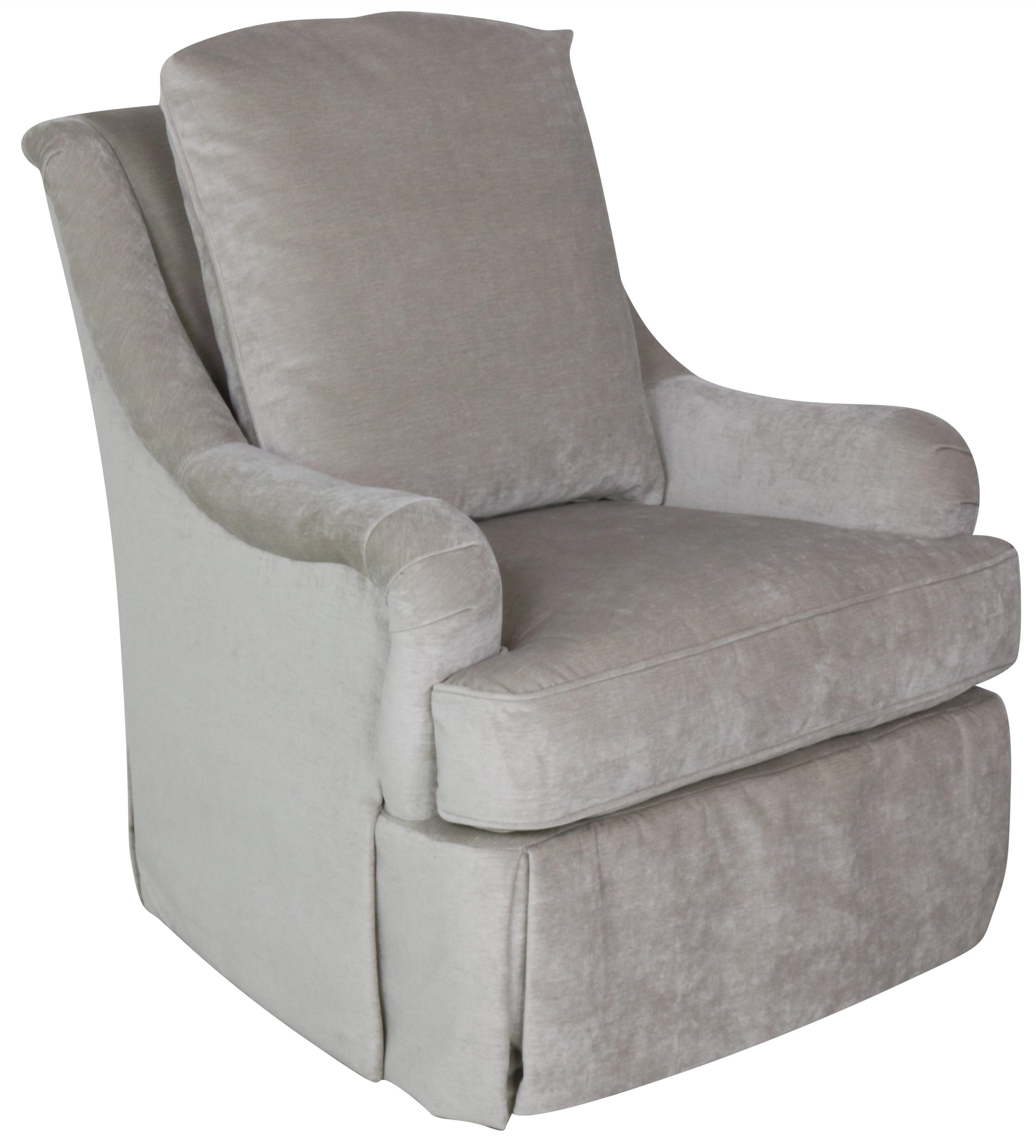 Century Elegance  Swivel Glider Chair