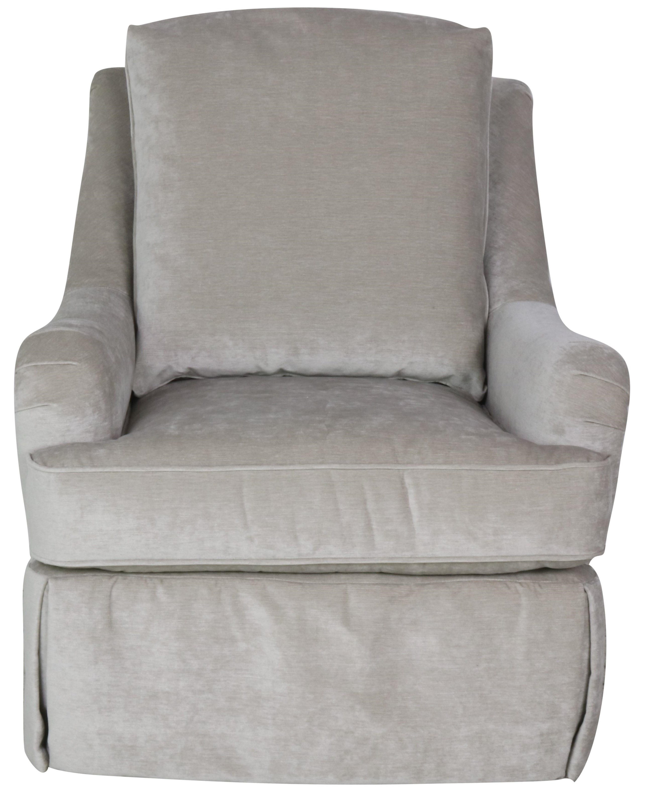 Century Elegance  Swivel Glider Chair