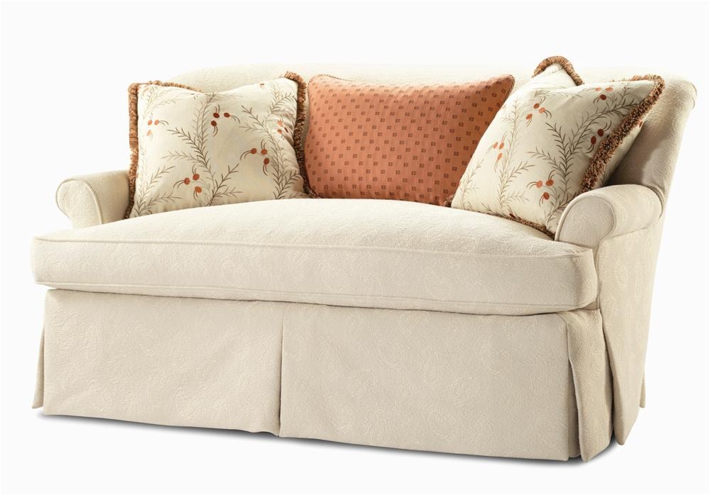 Century Elegance Upholstered Settee