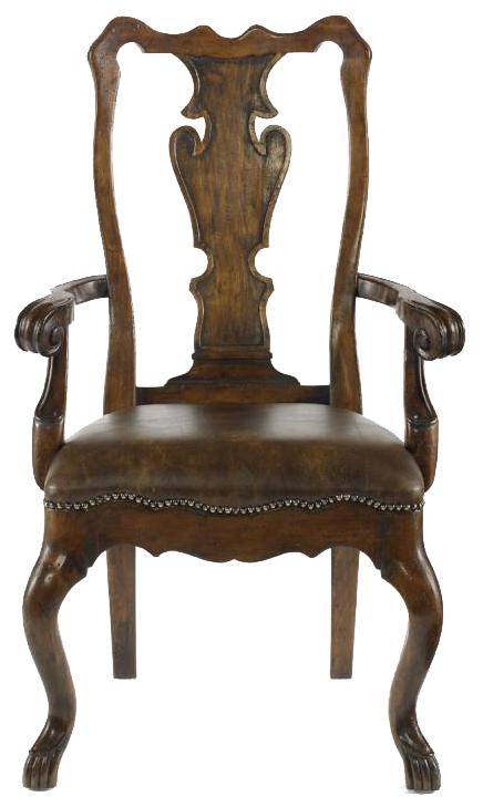 Calderon Arm Chair with Nail Head Trim