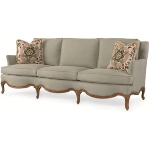 Century Signature Upholstered Accents 22 1002 Lyon French Sofa