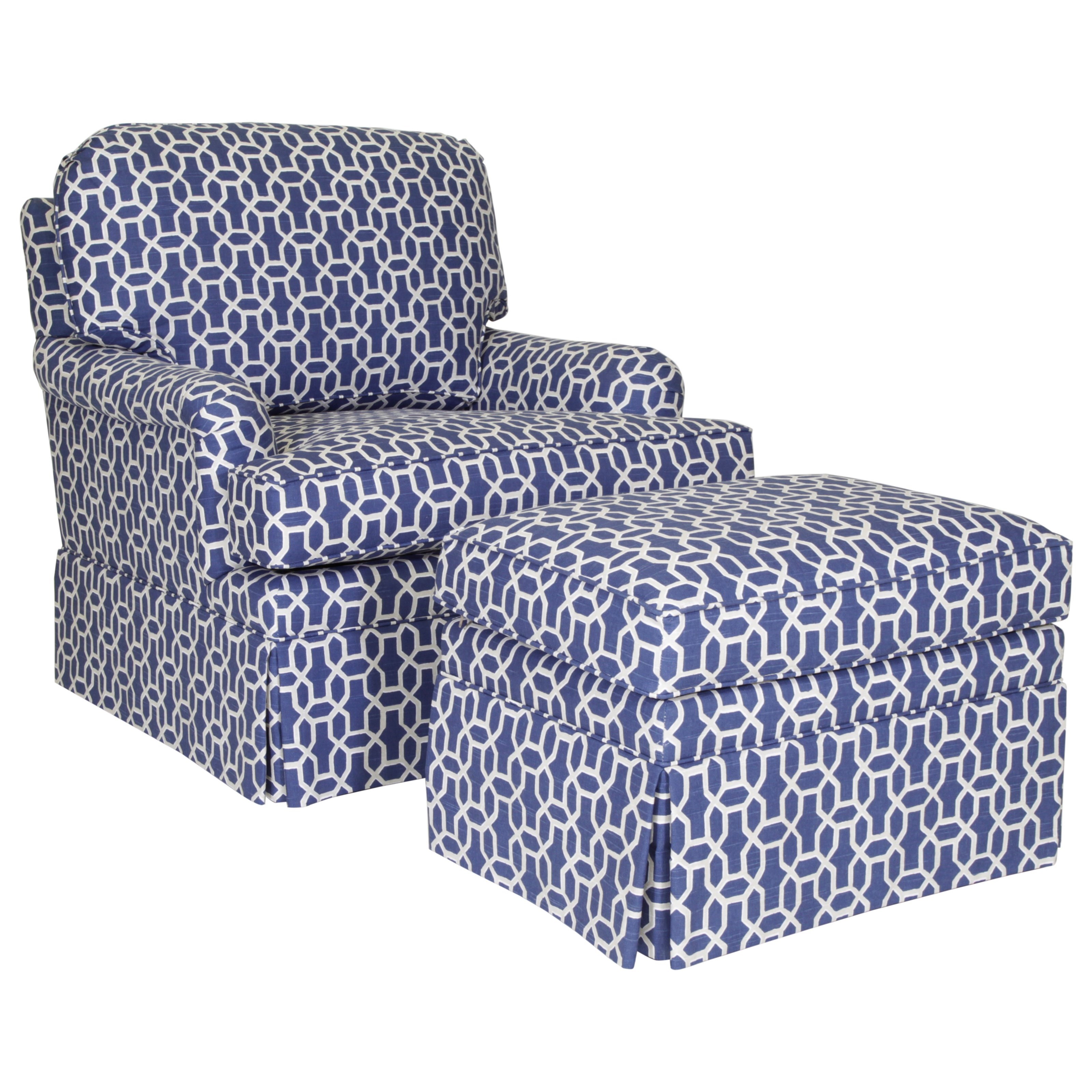 dover glider and ottoman set