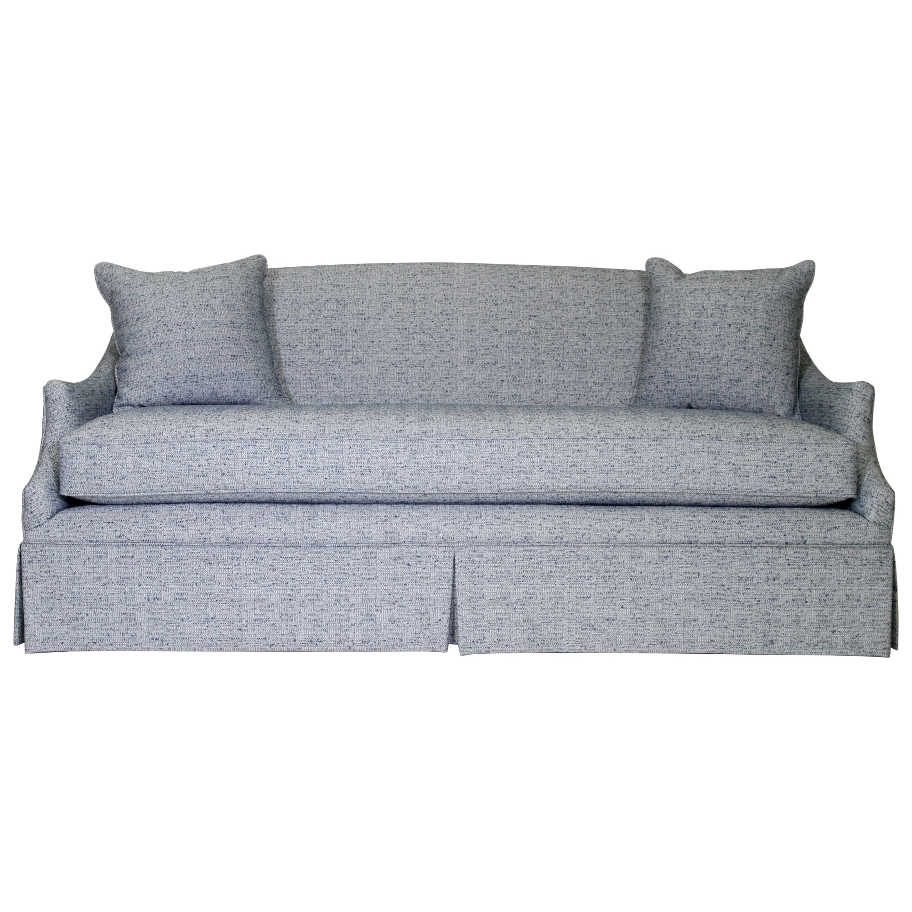 Century Studio Essentials Upholstery Enzo Skirted Sofa With Bench Seat Cushion Sprintz Furniture Sofas Perfect for place on the sofa, coffee shop, library, book store, party, club. sprintz furniture