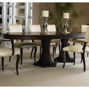 Century Tribeca 339 303 Double Pedestal Dining Table Baer S