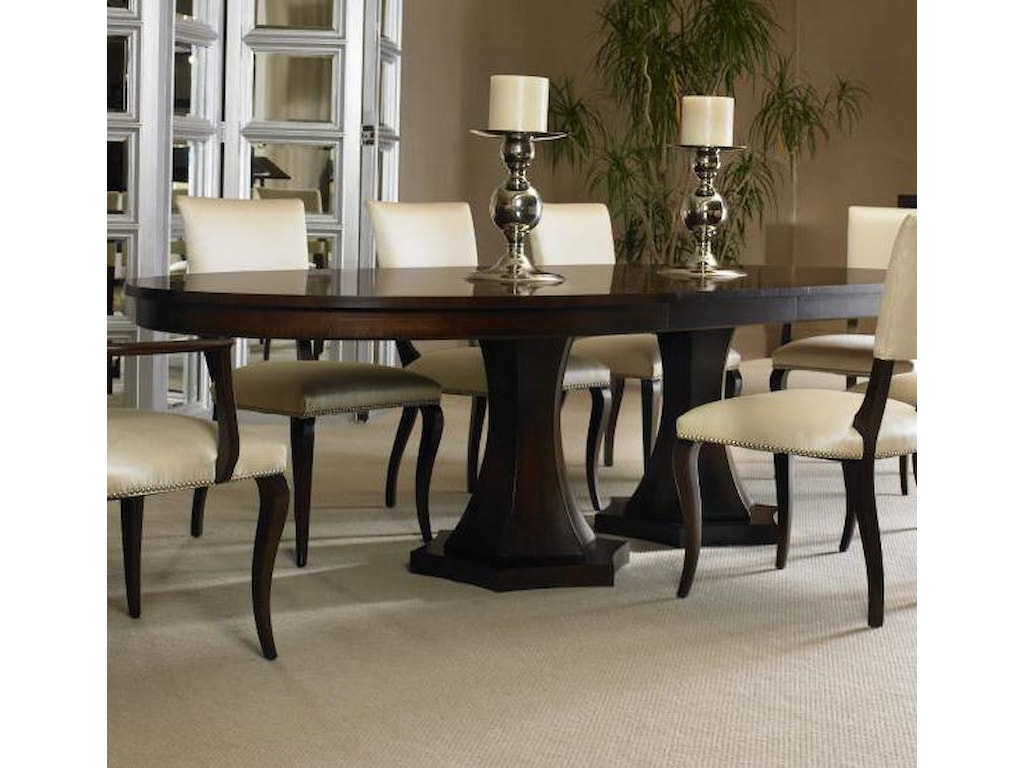 Century Tribeca Double Pedestal Dining Table