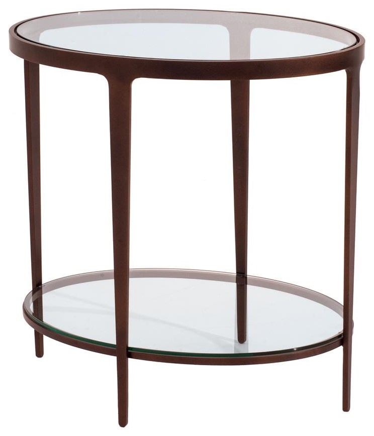 Charleston Forge Ellipse 643759143 Ellipse Oval End Table Baer's