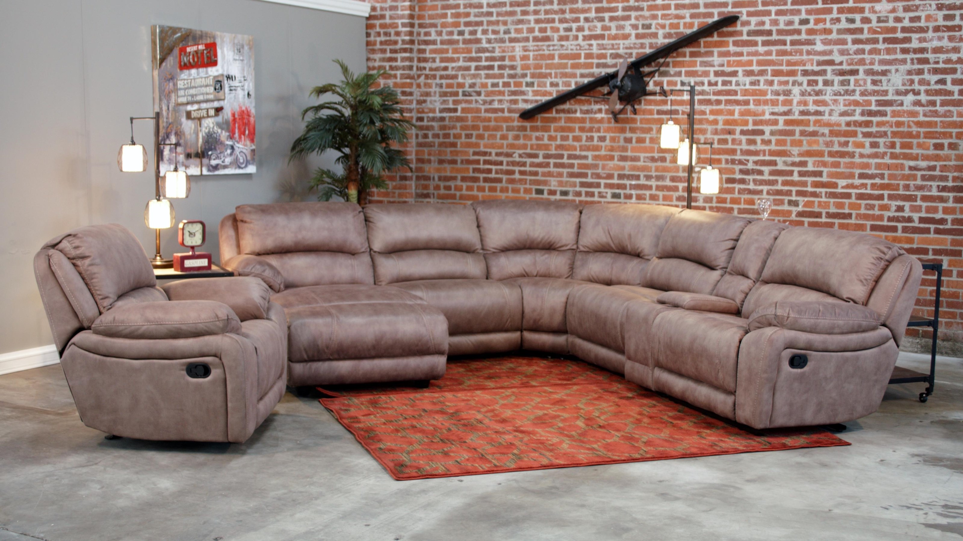 sectional sofa with chaise and recliner