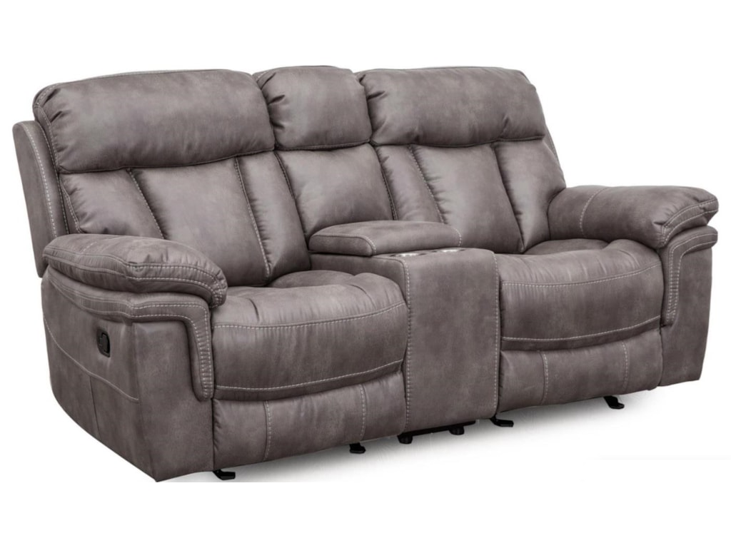 Cheers 20489Power Reclining Loveseat with Console