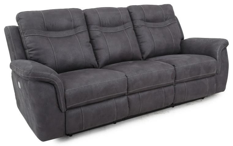 Cheers Buckley Power Reclining Sofa With Power Headrest And Usb