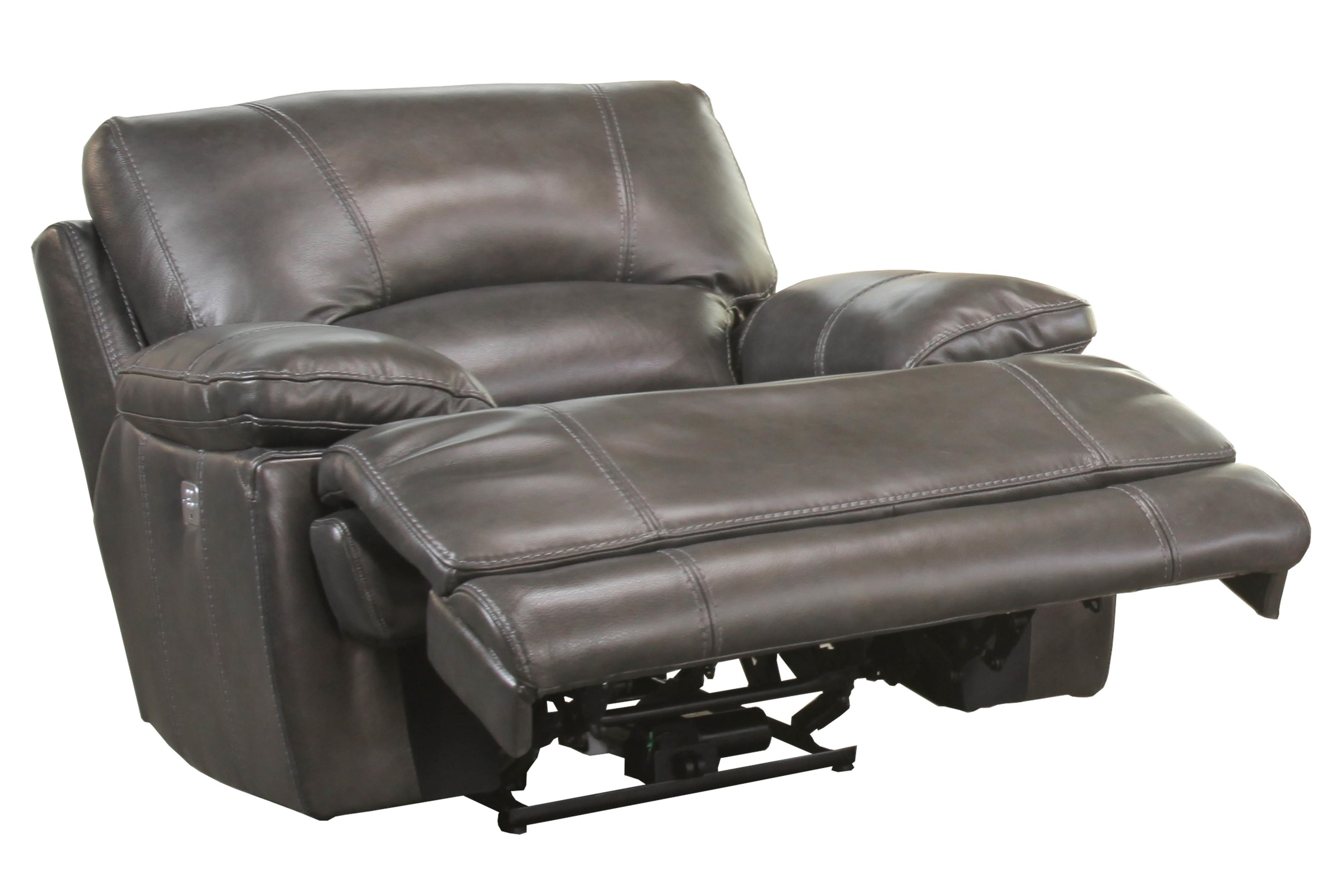 Cheers Ridgemont Leather Power Recliner with Power