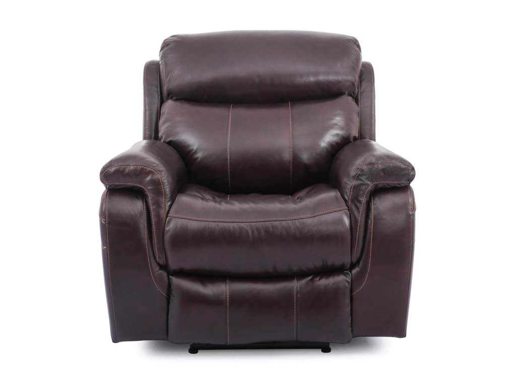 Prestige Leather Power Recliner With Power Headrest By Cheers At Royal Furniture