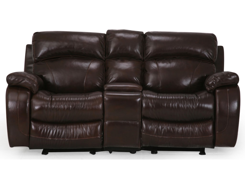 Cheers Sofa Uxw8812m Casual Leather Reclining Console Loveseat Cheers Sofa Uxw8812mreclining Console Loveseat