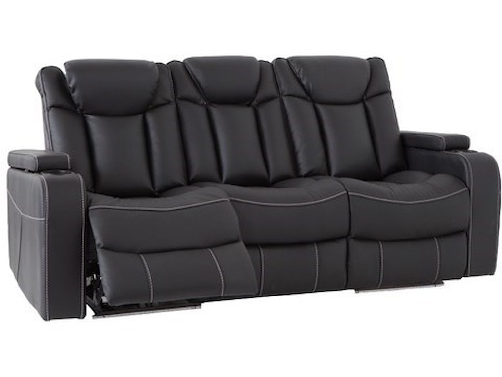 X5560 84 Dual Reclining Sofa With Headrests And Drop Down Console By Cheers At Darvin Furniture