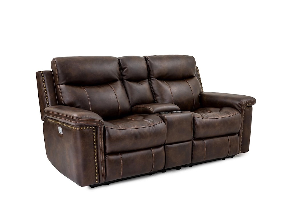 phoenix leather power reclining sofa